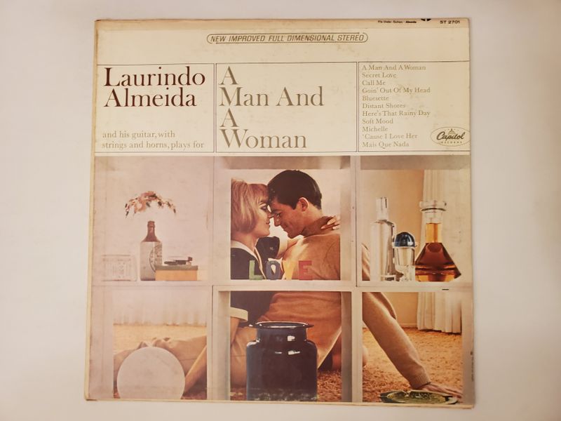 Laurindo Almeida A Man And A Woman vinyl record